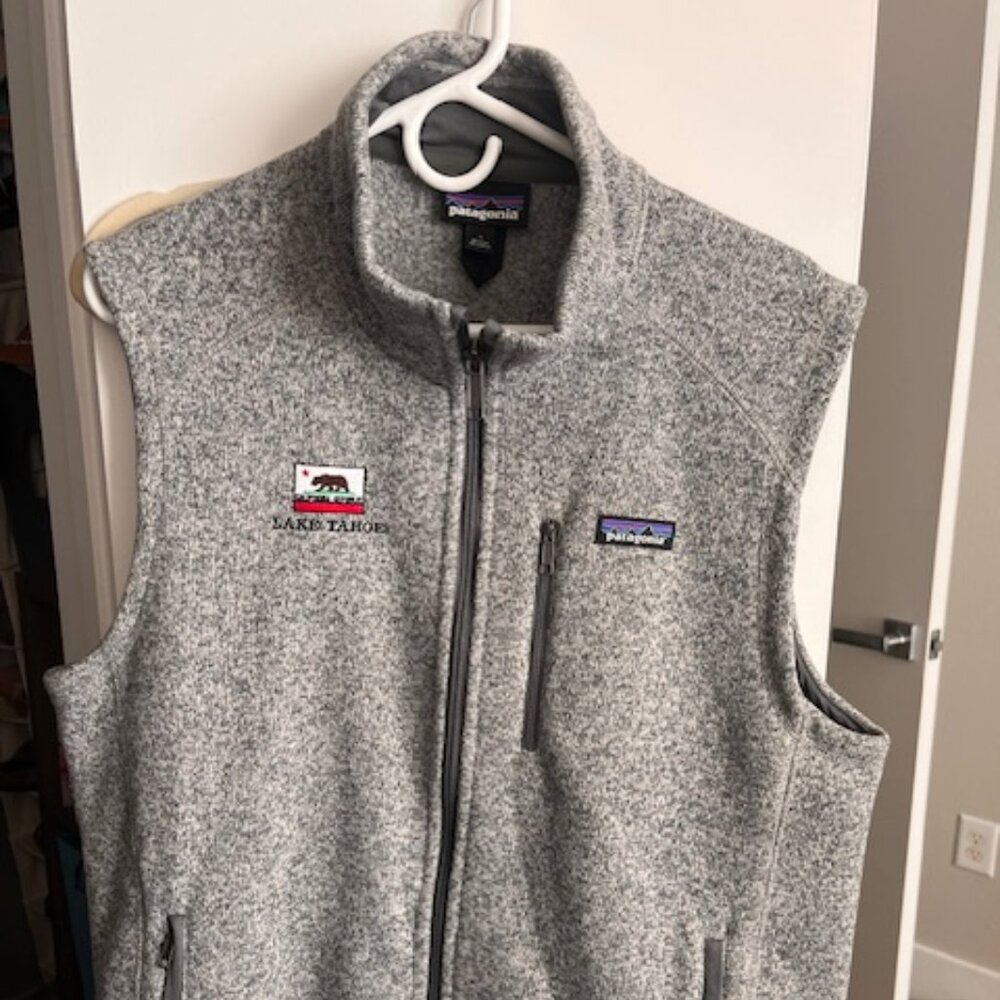 Patagonia Better Sweater Vest (Lake Tahoe Embroidering) Size: L